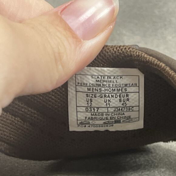 Merrell Mens Size 12 Brown Slide Thong Flip Flops Sandspur 2 Comfort Sandals - Picture 10 of 10